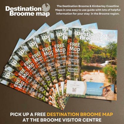 PICK UP YOUR DESTINATION BROOME MAP AT THE BROOMW VISITOR CENTRE Instagram Post