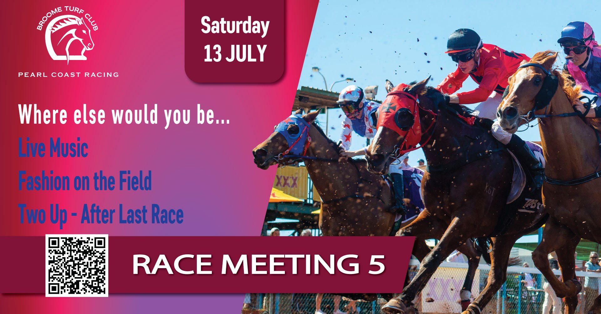 Broome Turf Club 2024 Race Dates