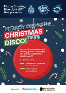 WA Police Fitzroy Crossing Christmas Disco