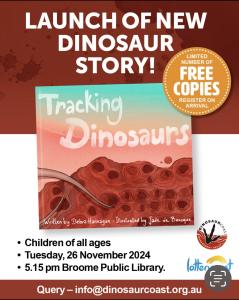 TRACKING DINOSAURS - Book Launch