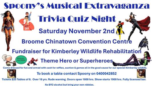 Spoony's Musical Extravaganza Trivia Quiz Night!