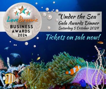 Love Broome Business Awards 2024 "Under the Sea" Gala Dinner