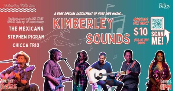 Kimberley Sounds at The Roey