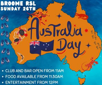 Australia Day at Broome RSL