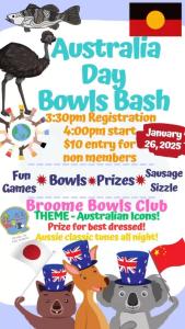 Barefoot Bowls Bash at Broome Bowling Club