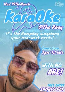 Karaoke at the Roey Sports Bar