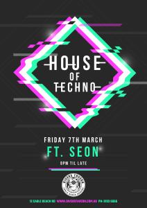 House of Techno ft S E O N at Divers Tavern