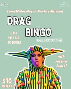 Drag Bingo at Pearlers Restaurant