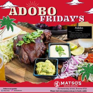 Adobo Fridays at Matso's Broome