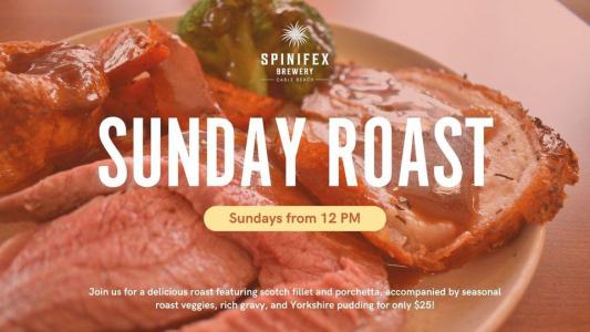 Sunday Roast at Spinifex Brewery